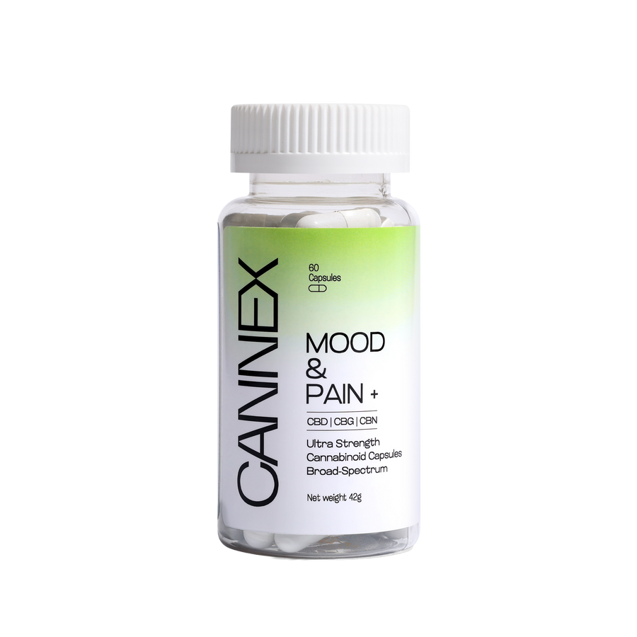 Mood & Pain+ Cannabinoid Capsules