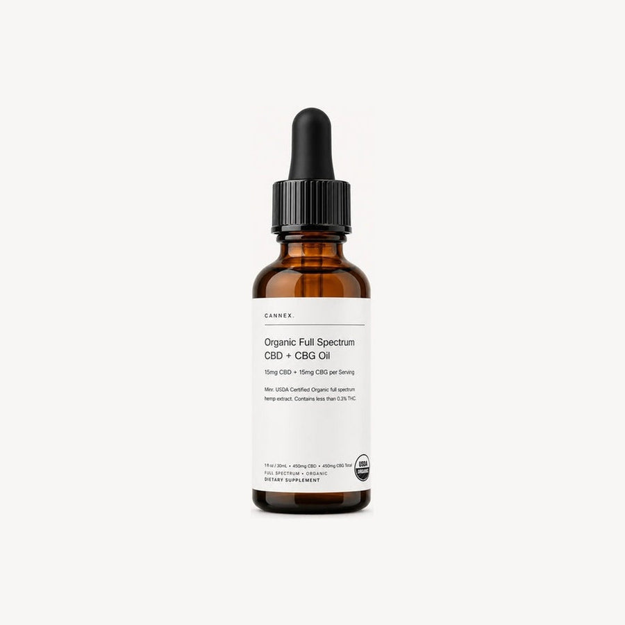 Organic CBG + CBD Tincture