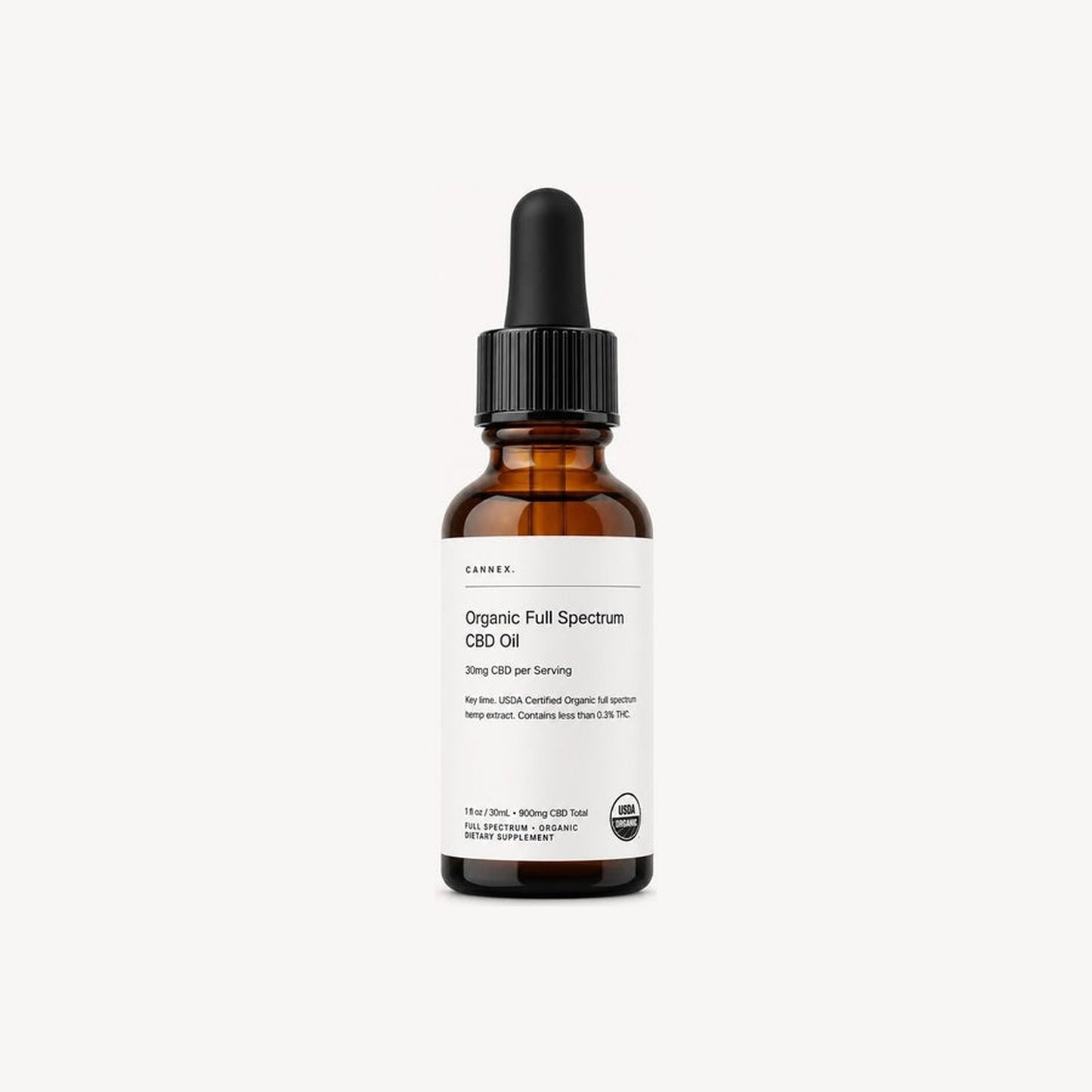 Cannex organic key lime CBD tincture